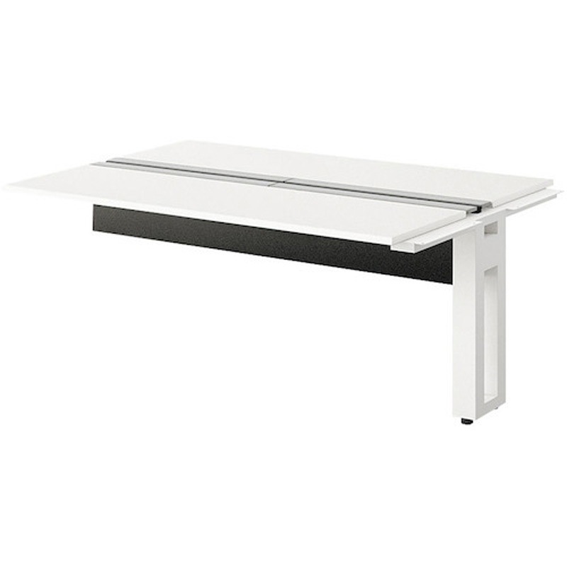 MF1612R-WHP ベンチデスク 連結タイプ モルノートMF型 ナイキ 高さ720mm幅1600mm奥行1200mm  MF1612R-WHP