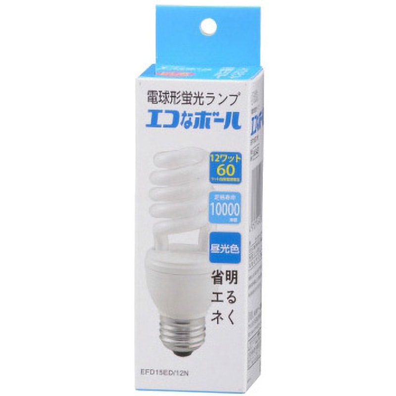 EFD15ED/12N エコなボール 1個 オーム電機 【通販モノタロウ】