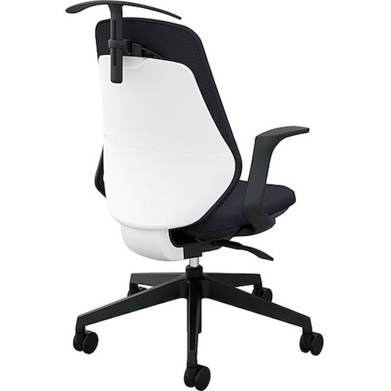 RBCE513FH-PMBK 事務用チェアー トートバック 肘付タイプ ナイキ キャスターあり ミックスブラック色   RBCE513FH-PMBK 50,388円