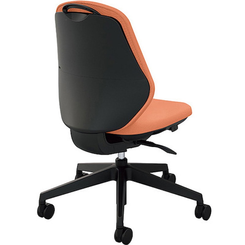 RBCEB510F-PTE 事務用チェアー トートバック 肘なしタイプ ナイキ キャスターあり ペールテラコッタ色   RBCEB510F-PTE