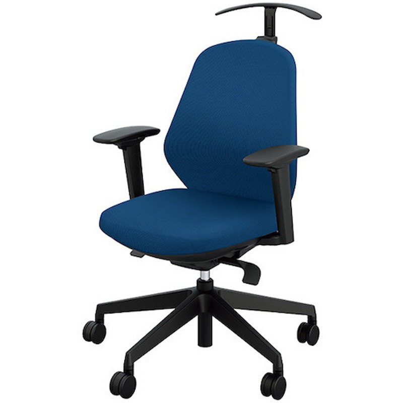 RBCEB511FAH-POB 事務用チェアー トートバック 可動肘付タイプ ナイキ キャスターあり オーシャンブルー色   RBCEB511FAH-POB 50,388円