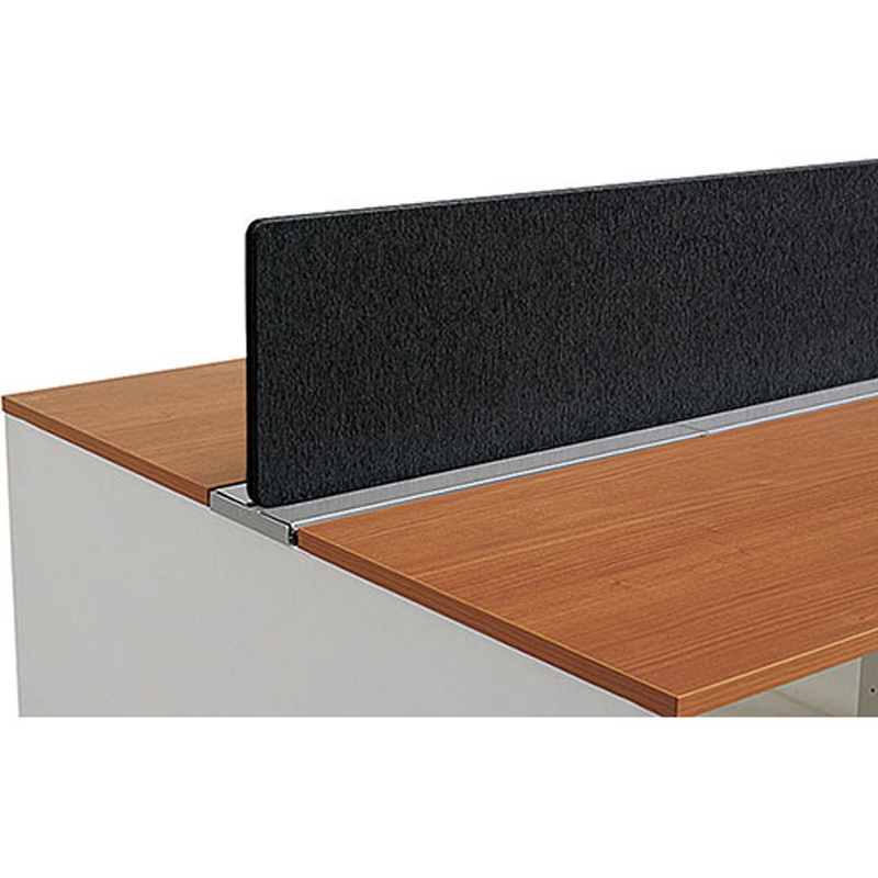 MF24P-BK デスクトップパネル(両面・片面兼用)モルノートMF型 ナイキ ブラック色 間口2400mm  MF24P-BK