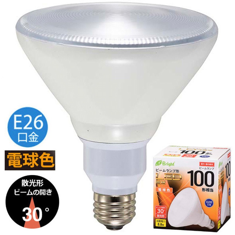 屋内外用ハイビーム電球 ビームランプ コンスタント 100形 TOSHIBA