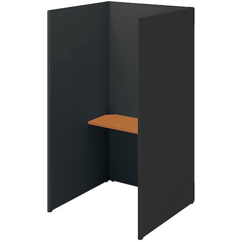 SCP19103T-SBBK-MW クローズブース(ソロコート SCP型) ナイキ 高さ1900mm幅1038mm奥行1019mm  SCP19103T-SBBK-MW