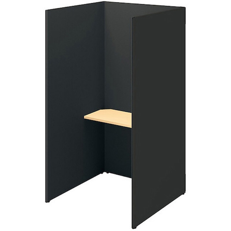 SCP19103T-SBBK-S クローズブース(ソロコート SCP型) ナイキ 高さ1900mm幅1038mm奥行1019mm  SCP19103T-SBBK-S