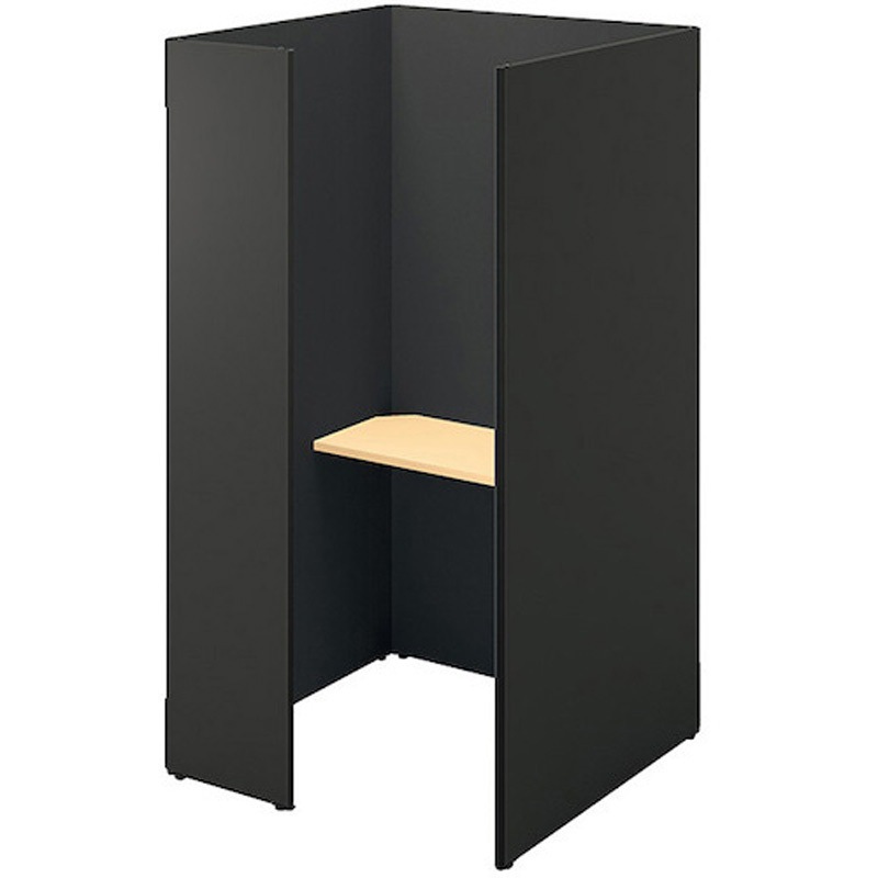 SCP19104T-SBBK-S クローズブース(ソロコート SCP型) ナイキ 高さ1900mm幅1038mm奥行1038mm  SCP19104T-SBBK-S