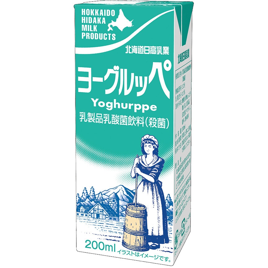 北海道日高乳業 ヨーグルッペ 200mL 1箱(200mL×24個) 北海道日高乳業