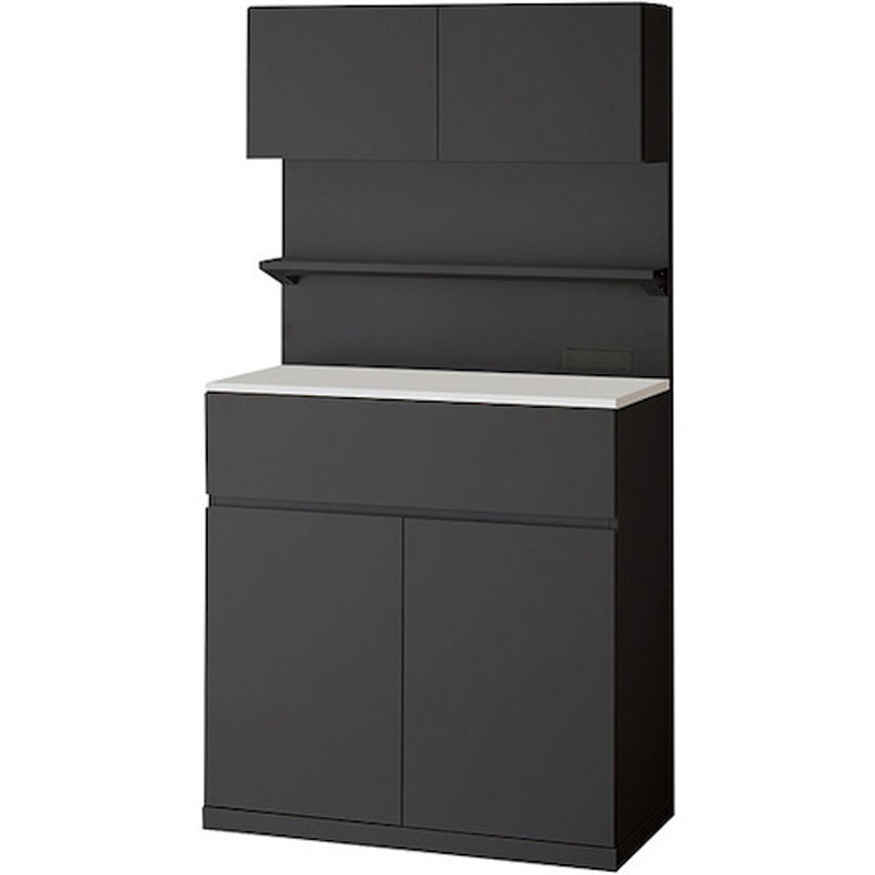 CF-0918BTP-BH ナイキ カフェキャビネット(上部ボックス付タイプ) ナイキ 高さ1800mm間口900mm奥行450mm  CF-0918BTP-BH