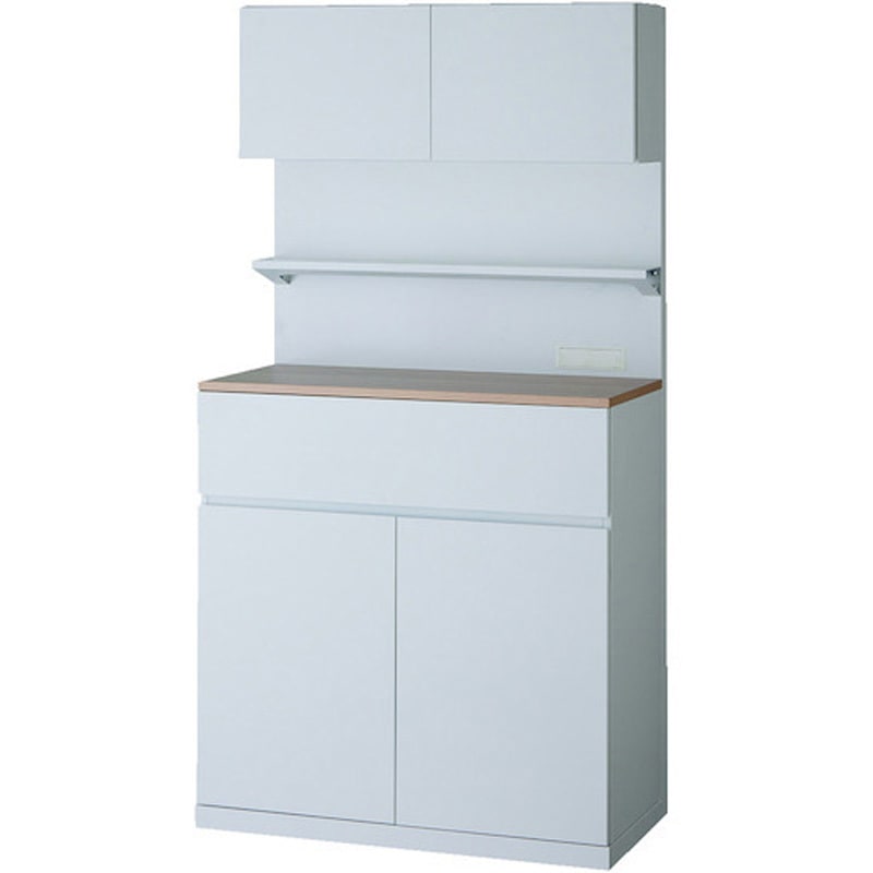 CF-0918BTP-WSO ナイキ カフェキャビネット(上部ボックス付タイプ) ナイキ 高さ1800mm間口900mm奥行450mm  CF-0918BTP-WSO