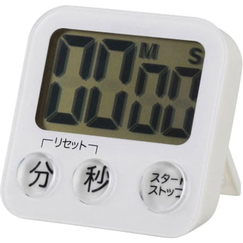 COK-T130-W 大画面デジタルタイマー 1個 オーム電機 【通販モノタロウ】
