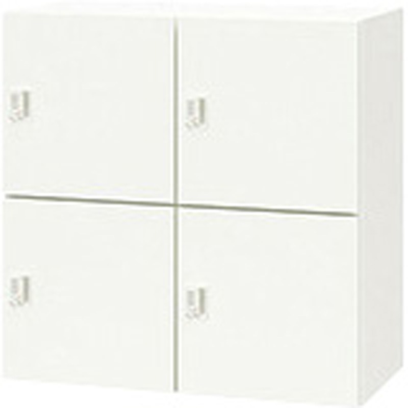 PK-0909CPDR4-WW パーソナルロッカー 電源コンセント付き ポッケPK型 ナイキ クリアーホワイト色   PK-0909CPDR4-WW