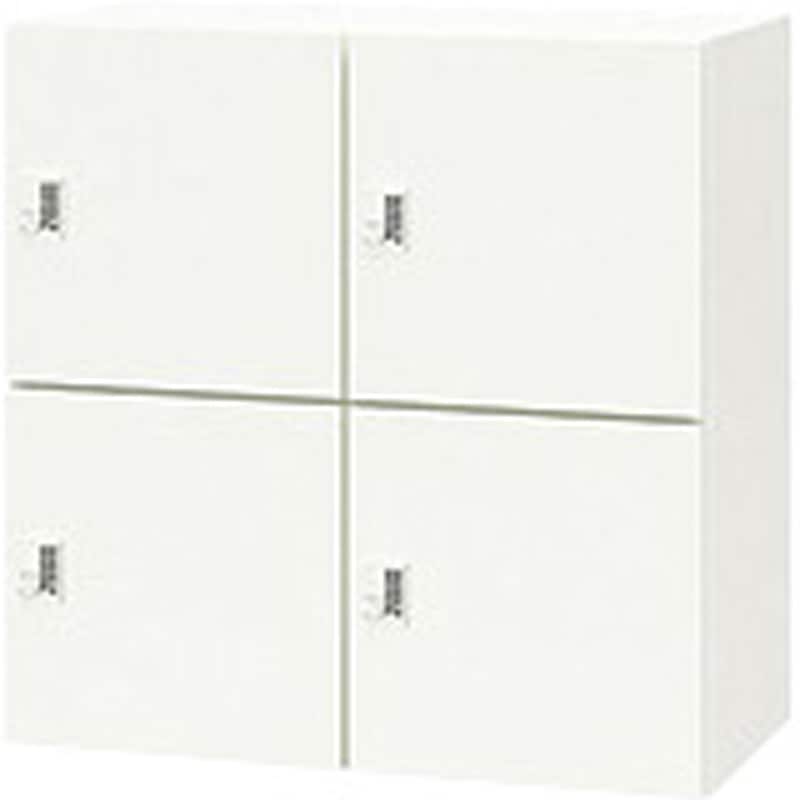 PK-0909CPP4-WW パーソナルロッカー 電源コンセント付き ポッケPK型 ナイキ クリアーホワイト色   PK-0909CPP4-WW