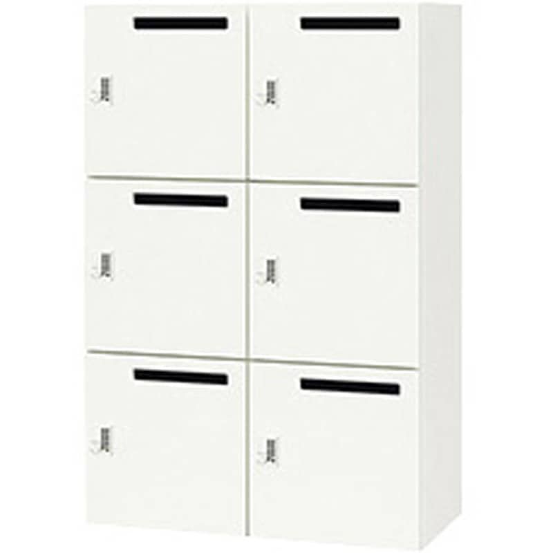 PK-0913CMPP6-WW パーソナルロッカー 電源コンセント付き ポッケPK型 ナイキ クリアーホワイト色 投入口あり仕様   PK-0913CMPP6-WW