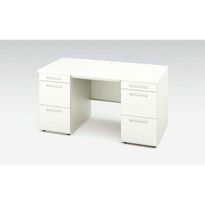 XEHH158GG-WH 両袖デスク XEHH型 ナイキ 奥行800mm 高さ720mm幅1500mm