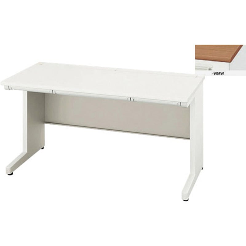 XEHH148F-WMW 平デスク XEHH型 ナイキ 引出し付 高さ720mm幅1400mm奥行800mm  XEHH148F-WMW 50,388円