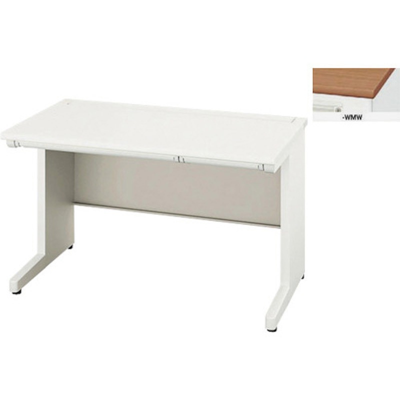 XEHH128F-WMW 平デスク XEHH型 ナイキ 引出し付 高さ720mm幅1200mm奥行800mm  XEHH128F-WMW