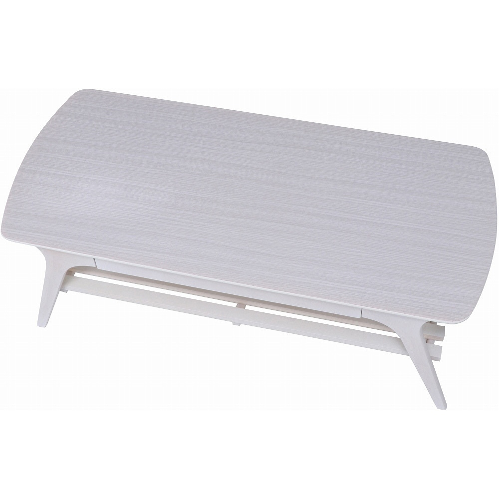 98072 引出し付きセンターテーブル 不二貿易 ホワイト色 - 【通販