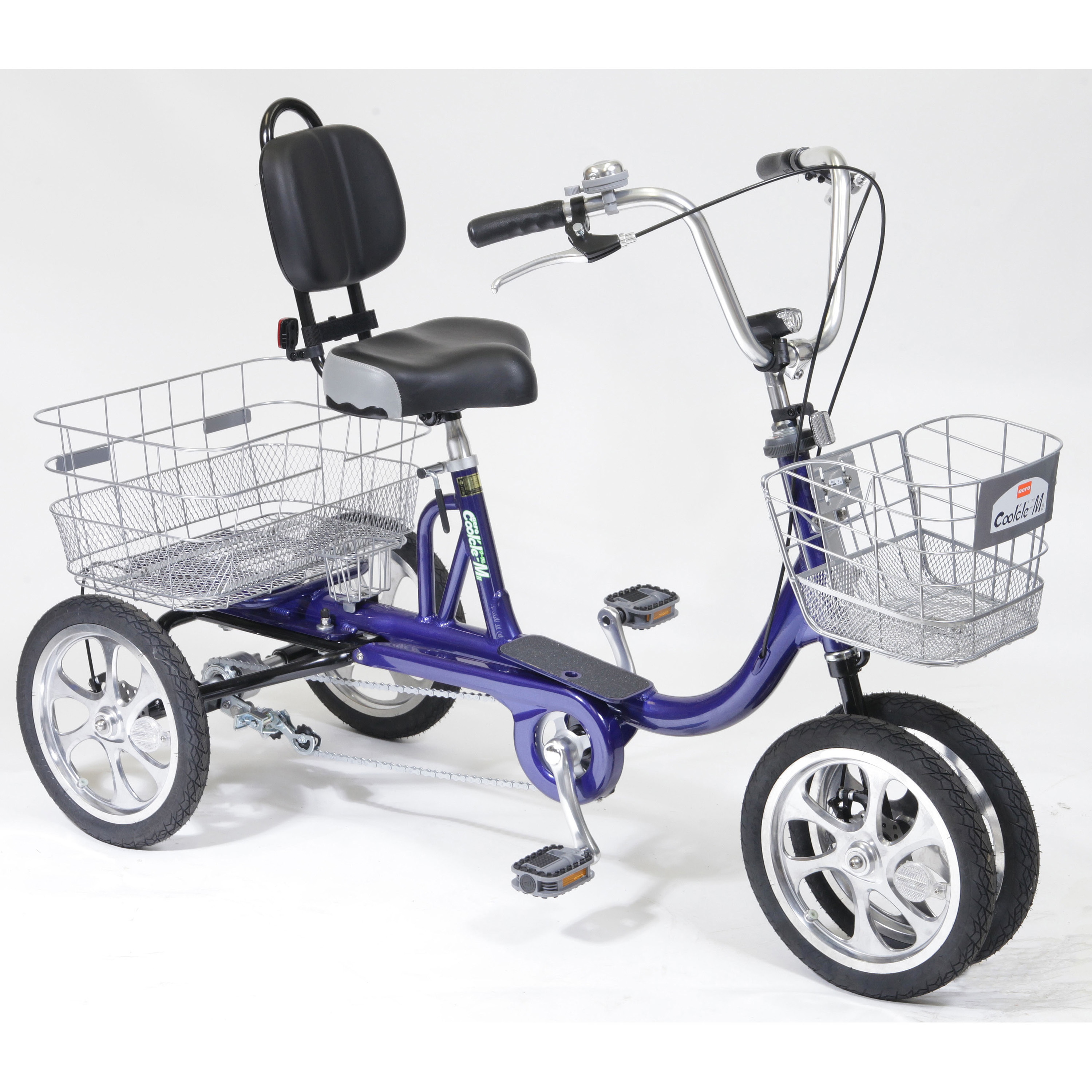 大切な TB-M14B-1 パンクしない四輪自転車 エアロクークルMⅡ 空気入れ 自転車本体