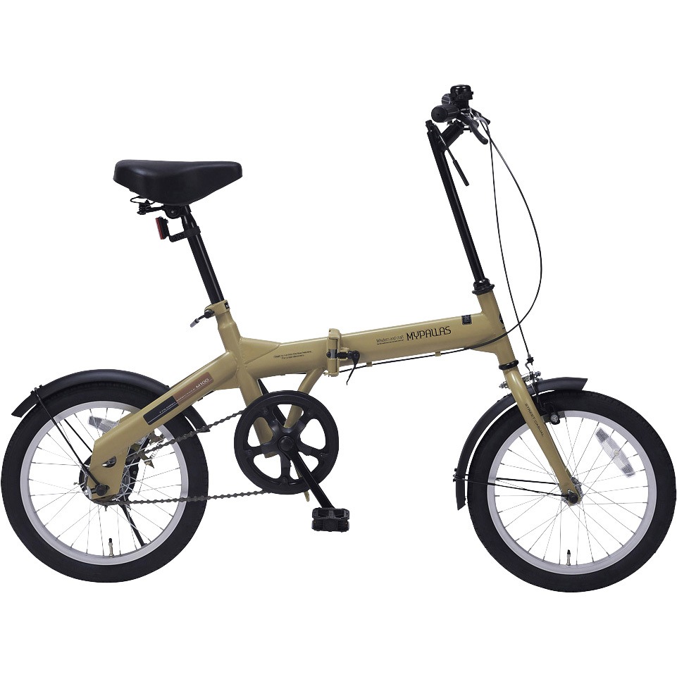 M-100 CA 折畳自転車 16インチ M-100 1台 MYPALLAS 【通販モノタロウ】