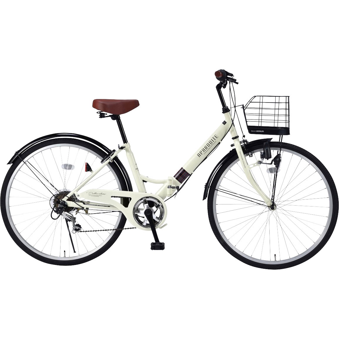 M-507 IV 折畳シティサイクル 26インチ・6段ギア・肉厚チューブ 1台