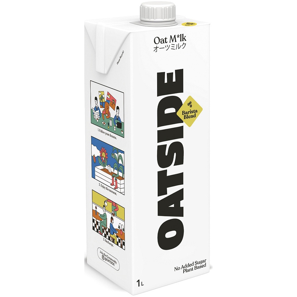 OATSIDE オーツミルク バリスタブレンド 1000mL 六甲バター 本数 OATSIDE オーツミルク バリスタブレンド 1000mL 六甲バター 本数