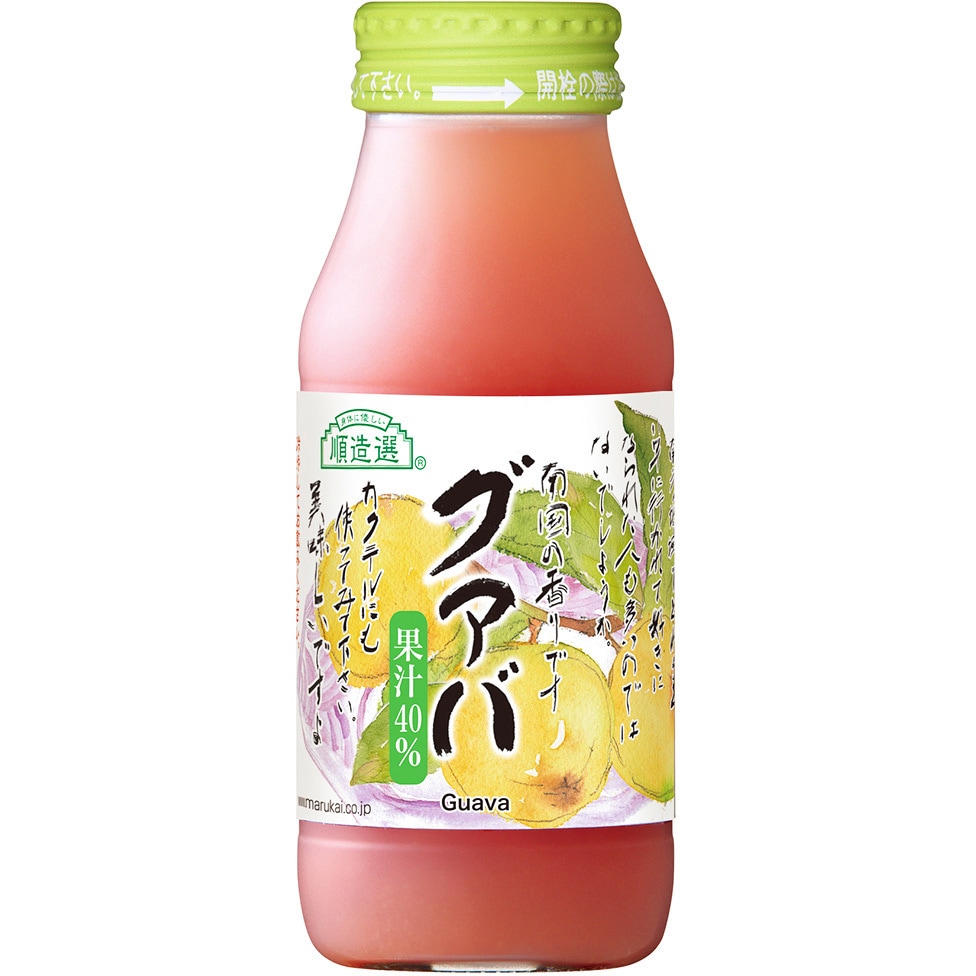 マルカイコーポレーション 順造選 グァバ 180mL マルカイコーポレーシヨン 本数20