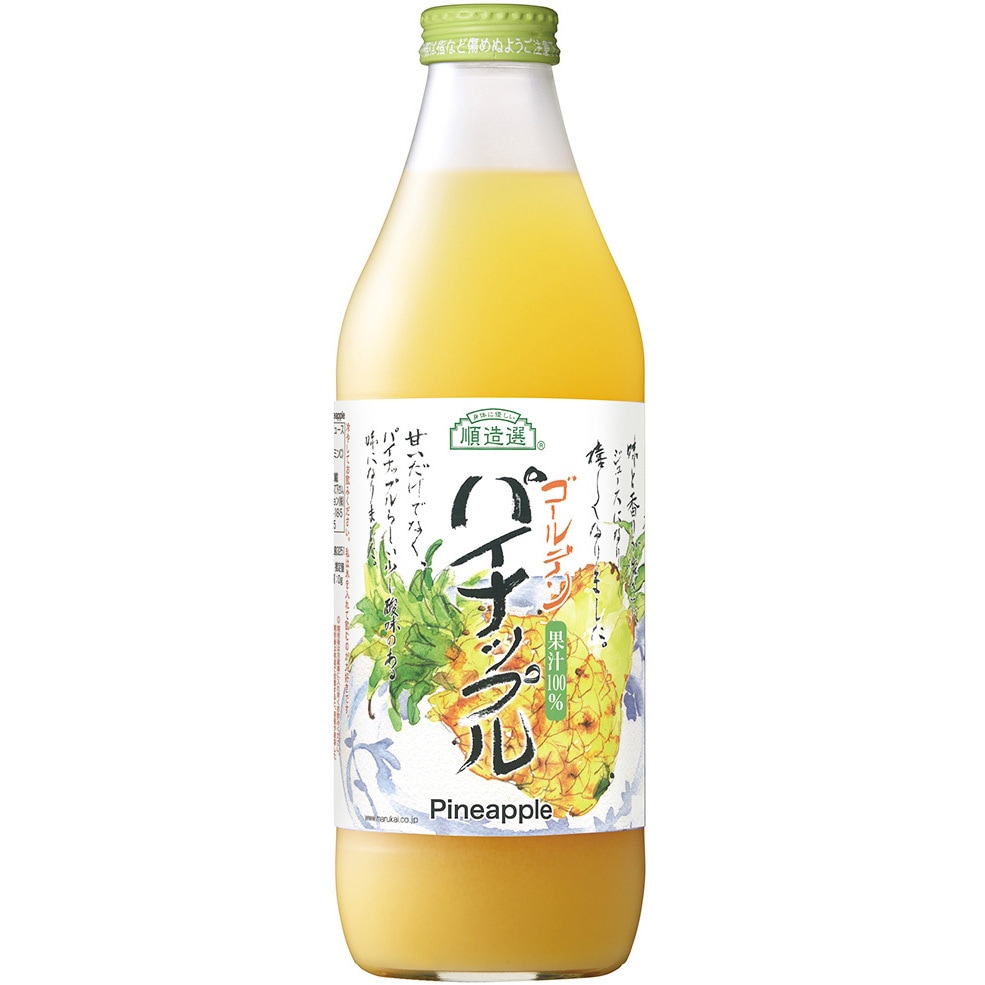 マルカイコーポレーション 順造選 パイナップル 1000mL マルカイコーポレーシヨン 本数6