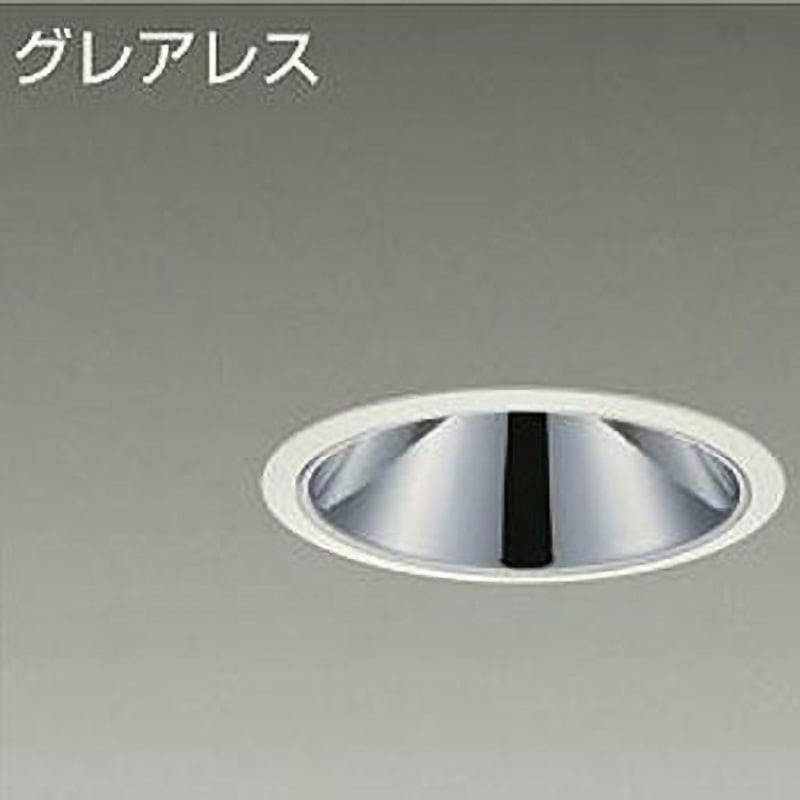 LZD-93554YWB ダウンライト/ベース/CDM-TP70W相当/3000_4000クラス/Φ125/Cut-off35°/高演色Ra93 DAIKO(大光電機) 電源選択で非調光・調光に対応 電球色 配光角度45° 白(ホワイト93)色 寸法Φ137mm  LZD-93554YWB