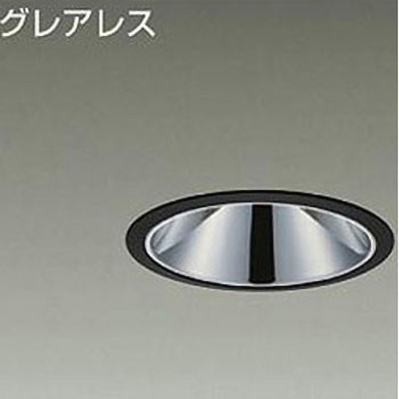 LZD-93554YBB ダウンライト/ベース/CDM-TP70W相当/3000_4000クラス/Φ125/Cut-off35°/高演色Ra93 DAIKO(大光電機) 電源選択で非調光・調光に対応 電球色 配光角度45° 黒色 寸法Φ137mm  LZD-93554YBB