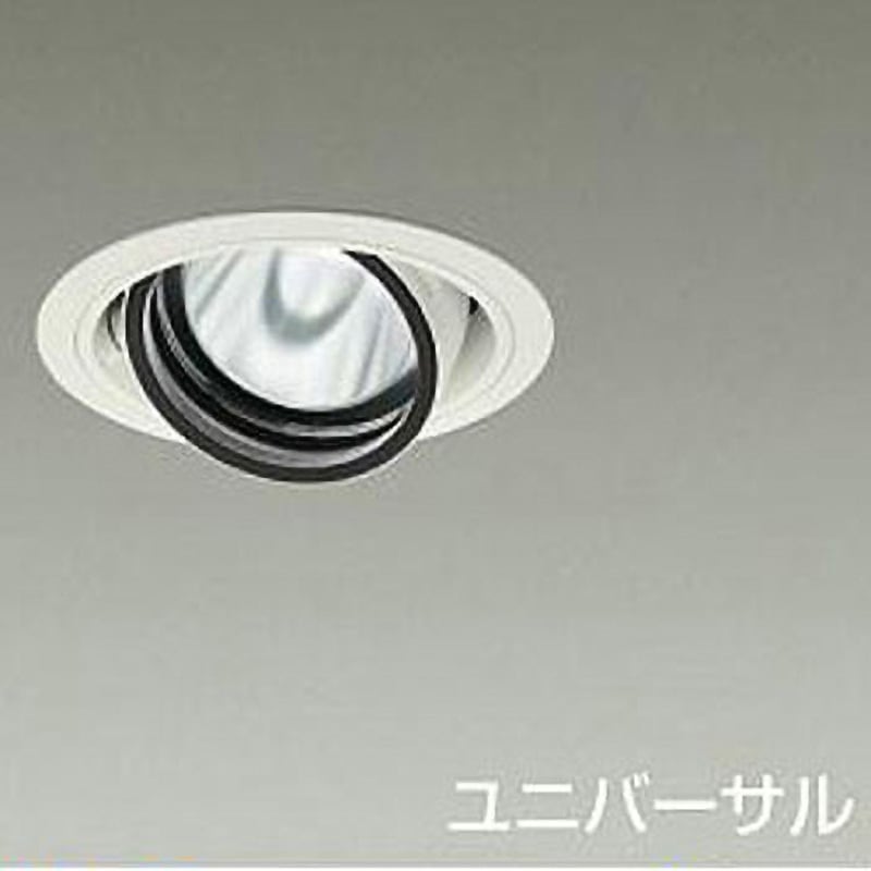 LZD-93633NWW ダウンライト/ユニバーサル/Φ100/2000クラス/CDM-T35W相当/高演色Ra93/電源別売 DAIKO(大光電機) 4000K 白色 配光角度30° 白(ホワイト93)色 寸法Φ110mm  LZD-93633NWW