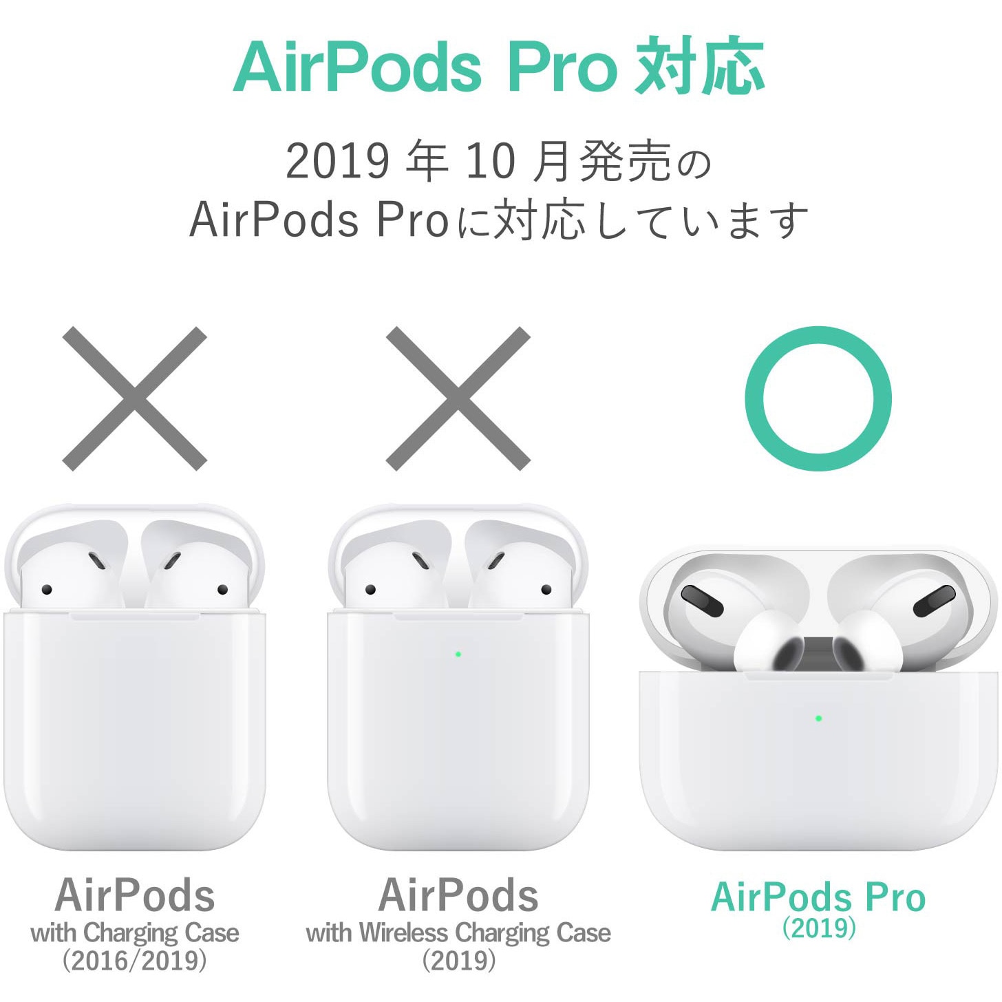 AVA-AP2SCBK AirPods Pro用カラビナ付きシリコンケース エレコム