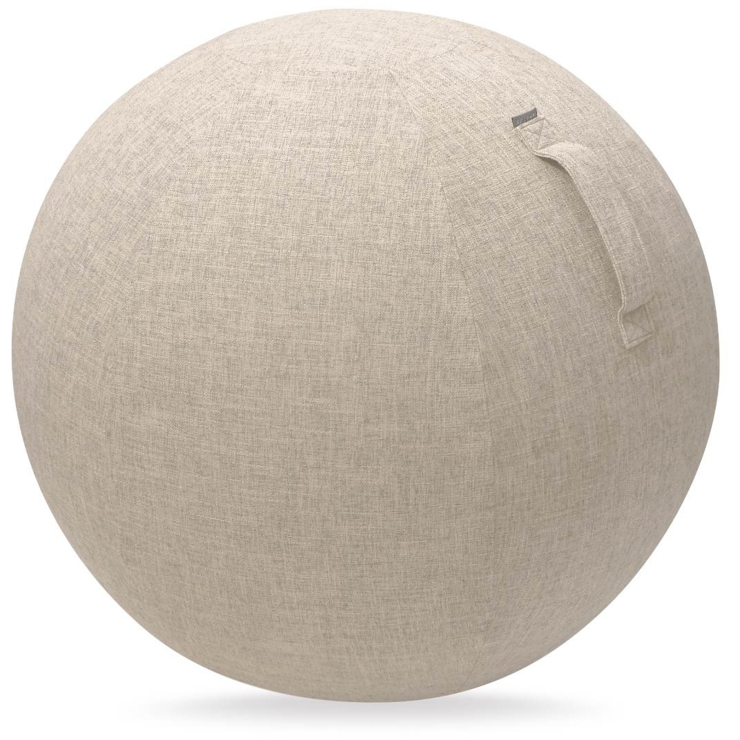 Hcf c65be バランスボール カバー ファブリックカバー インテリア ハンドル付き 持ち運び簡単 ポリエステル ベージュ 1個 エレコム 通販サイトmonotaro