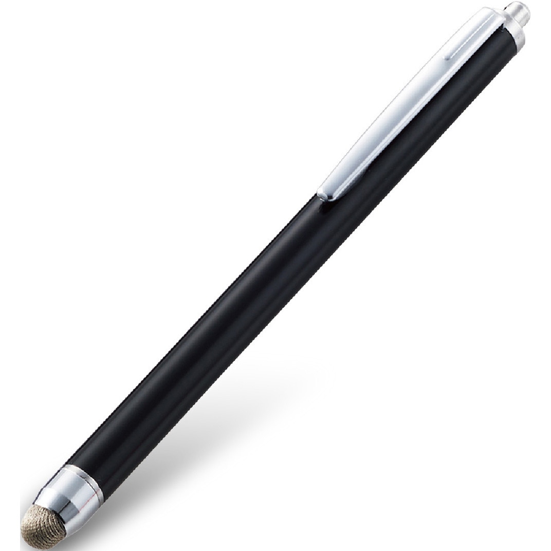 P-TPS03BK タッチペン スタイラスペン 導電繊維 スタンダード