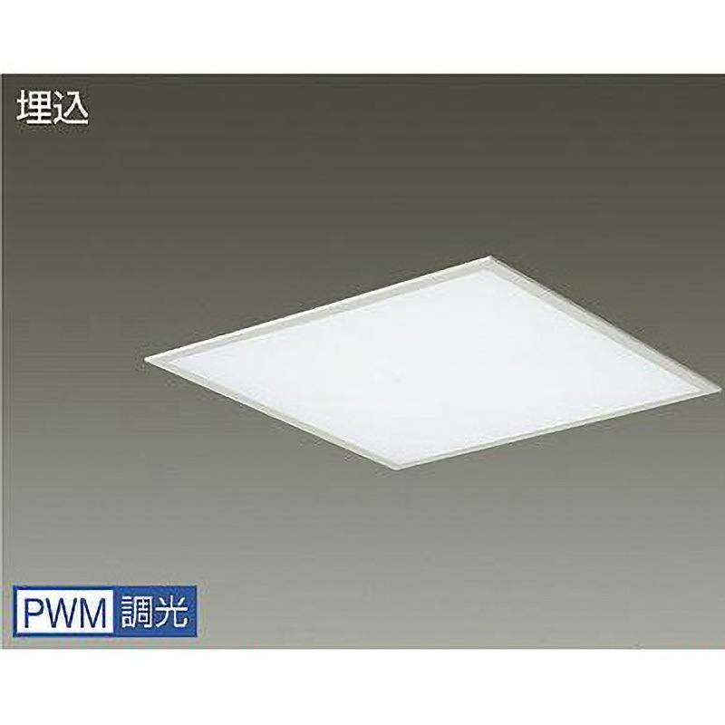 LZB-92571AWE ベースライト/デザインBL/埋込形フラットパネル□600タイプ DAIKO(大光電機) 白色 3500K 消費電力80W  1台 LZB-92571AWE