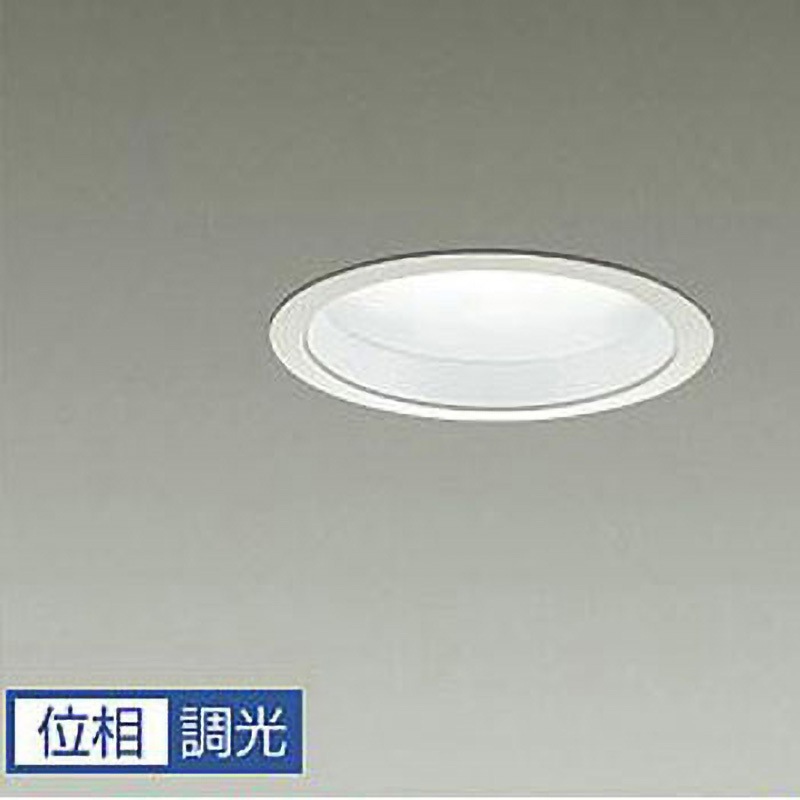 LZD-91498AW ダウンライト/ベース/IL100W相当/Φ100 1/2照度角60° DAIKO(大光電機) Ra83 3500K 電球色 調光(位相調光) 消費電力9.1W 径110mm  LZD-91498AW