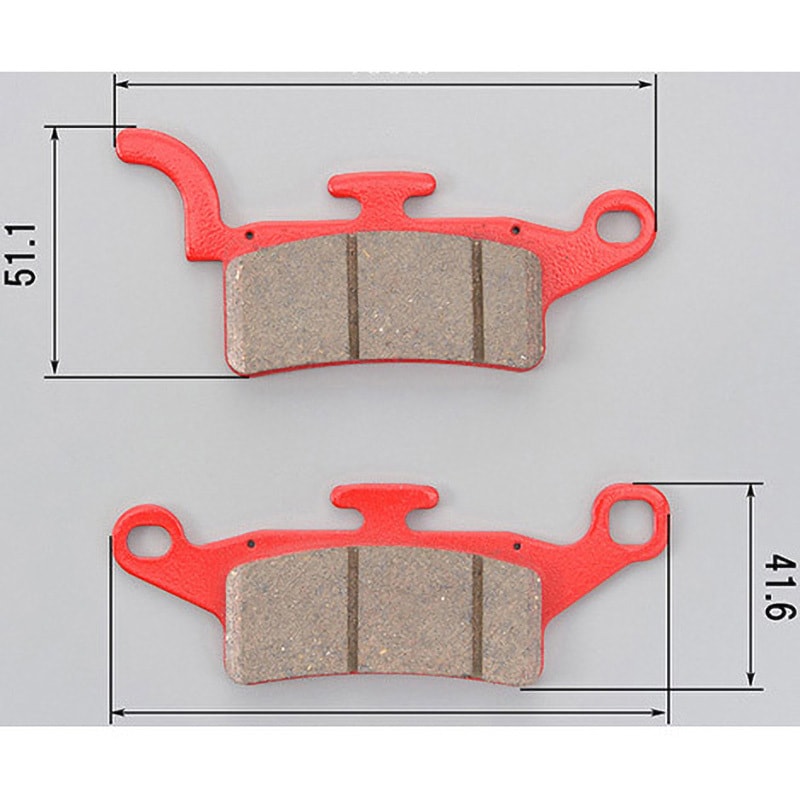 99851 ブレーキパッド(赤パッド) 1セット DAYTONA(デイトナ) 【通販