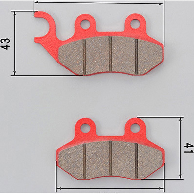99854 ブレーキパッド(赤パッド) 1セット DAYTONA(デイトナ) 【通販