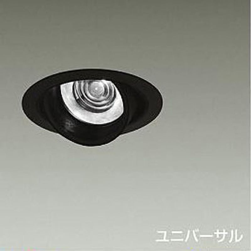 LZD-93124WBM ダウンライト/ユニバーサル/Φ50 12V JDR 85W形60W相当 LZ1C/NIGIWAI Φ100 1/2照度角19° DAIKO(大光電機) カットオフアングル20° 電源選択で非調光・調光に対応 5000K 昼白色 径115mm  LZD-93124WBM