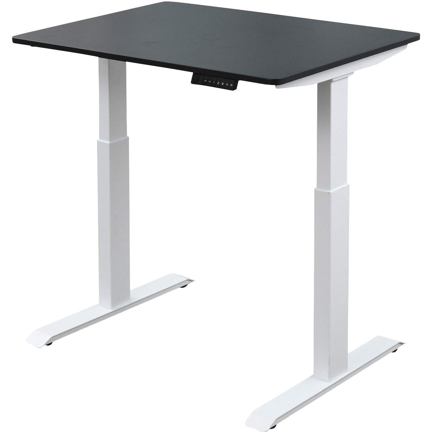 ELD-FS(MWH)/T1000(BK) スタンディングデスク 昇降デスク 電動昇降式