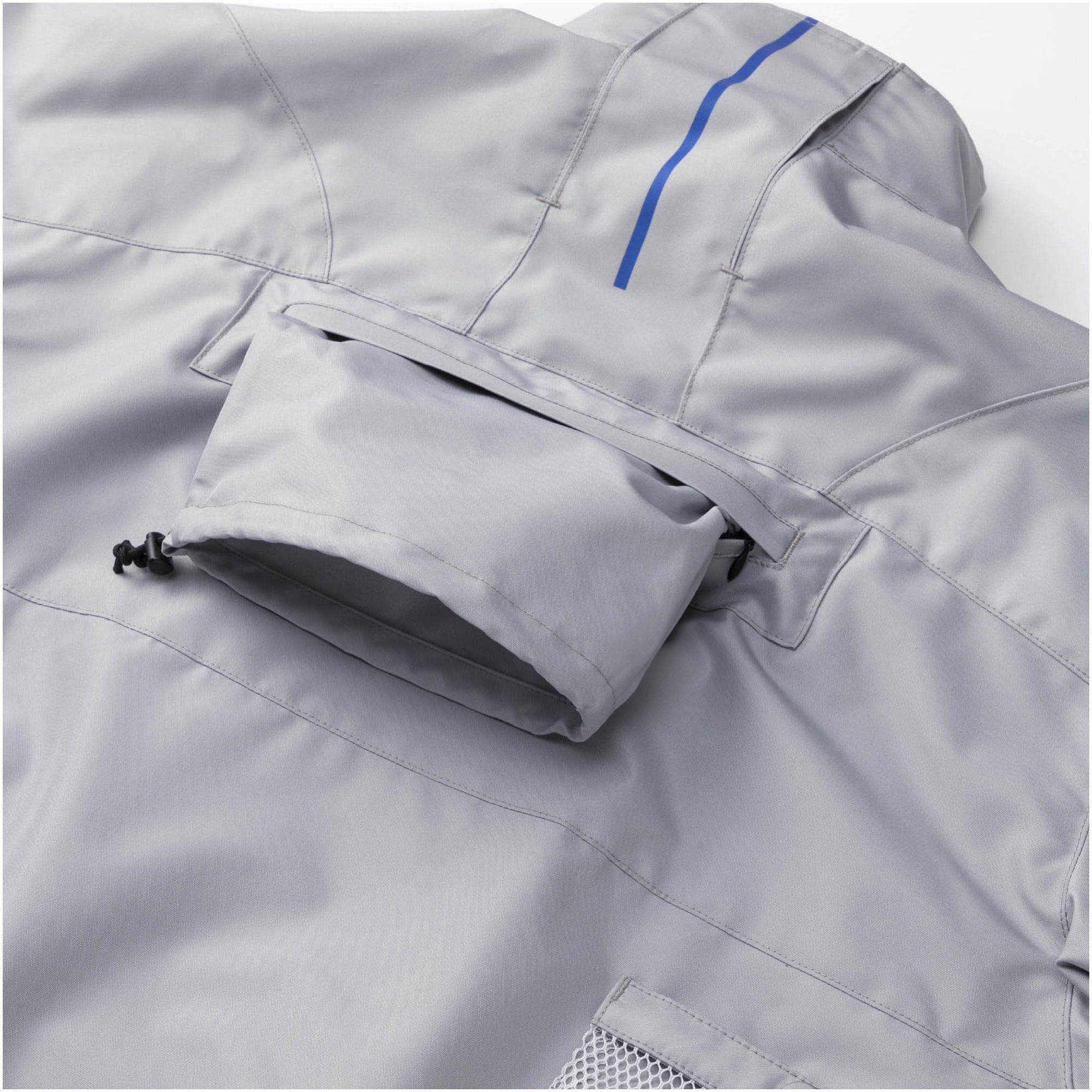 MIZUNO AIRY JACKET TOUGH フルハーネス対応 XL グレー MIZUNO ミズノ公式 エアリージャケットTOUGH フルハーネス型安全