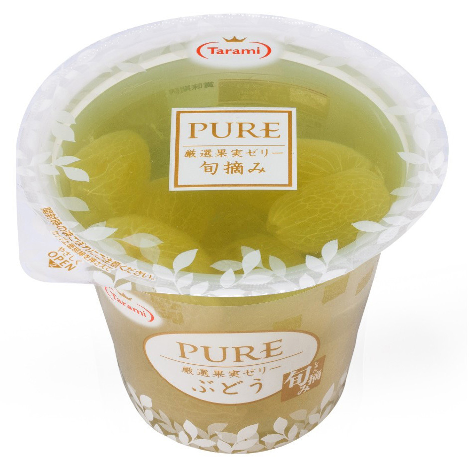 たらみ PURE ぶどう 270g 1箱(270g×36個) たらみ 【通販モノタロウ】