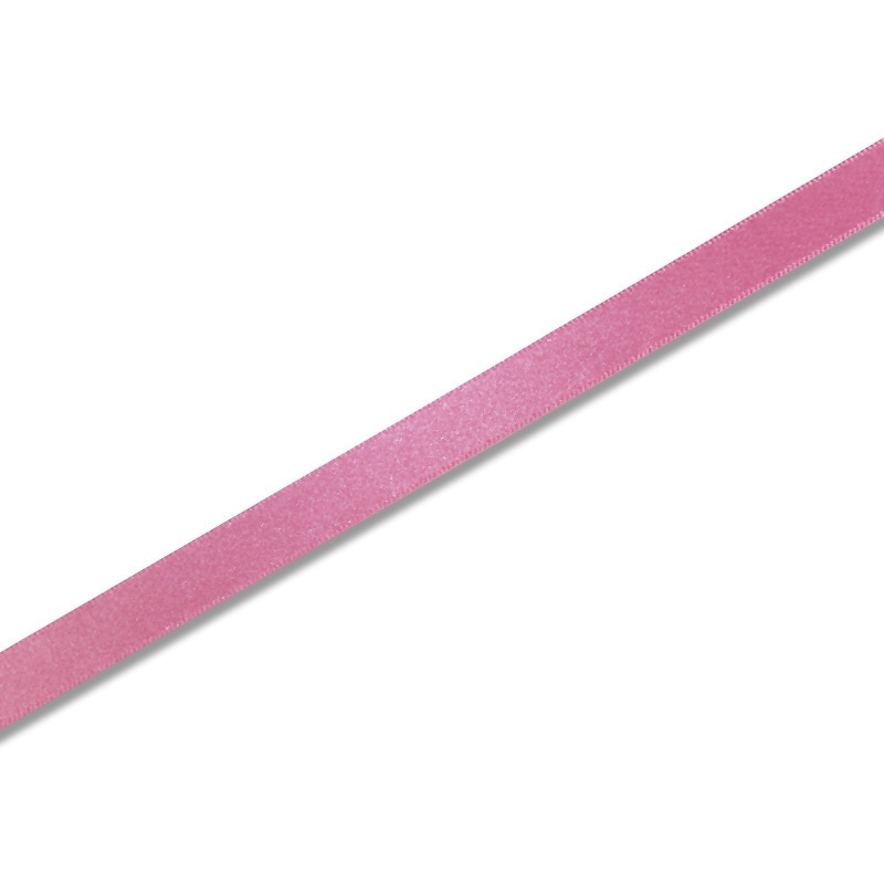 バラ 12×20 シングルサテンリボン HEIKO バラ色 幅12mm長さ20m 1箱(10巻)