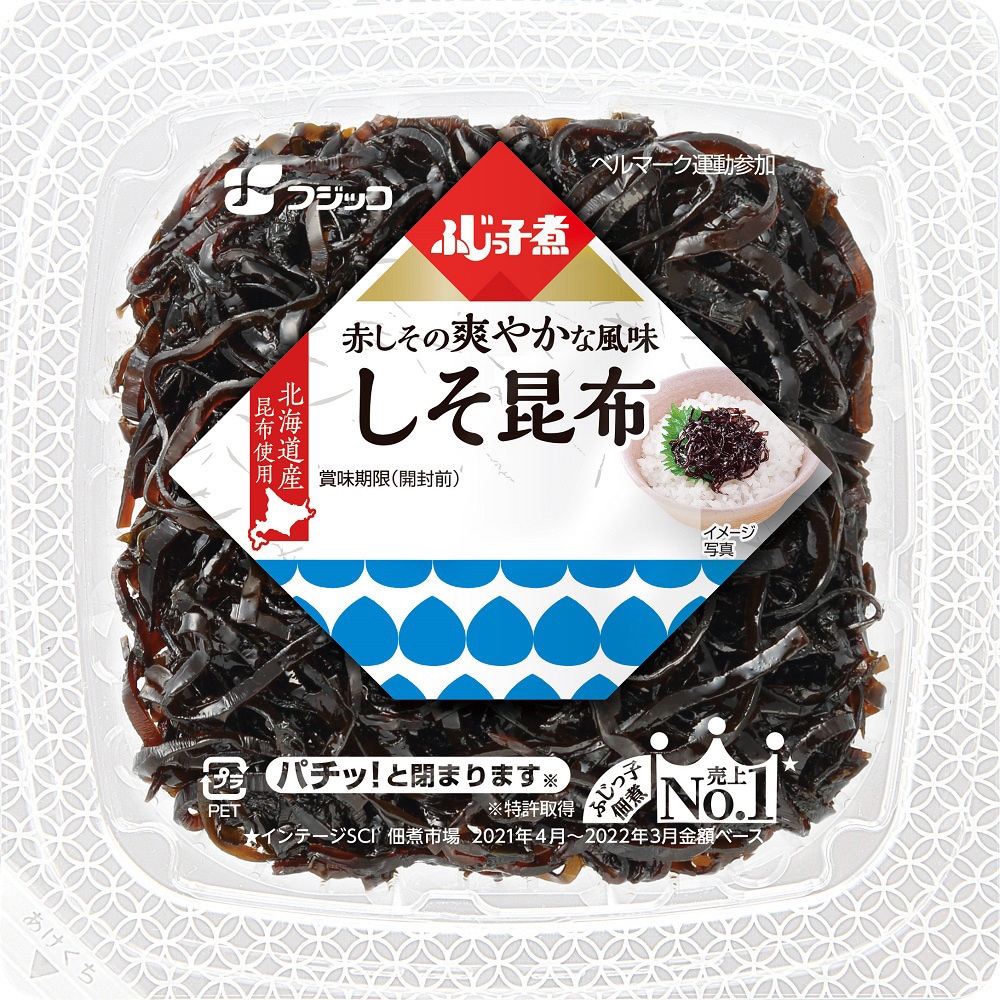 フジッコ ふじっ子煮 しそ昆布 74g 1箱(74g×3個) フジッコ 【通販