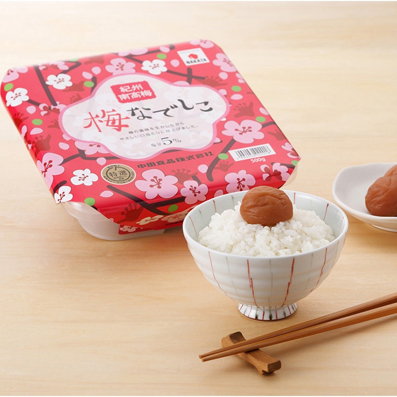 中田食品 紀州南高梅 梅なでしこ 500g 1箱(500g×1個) 中田食品 【通販