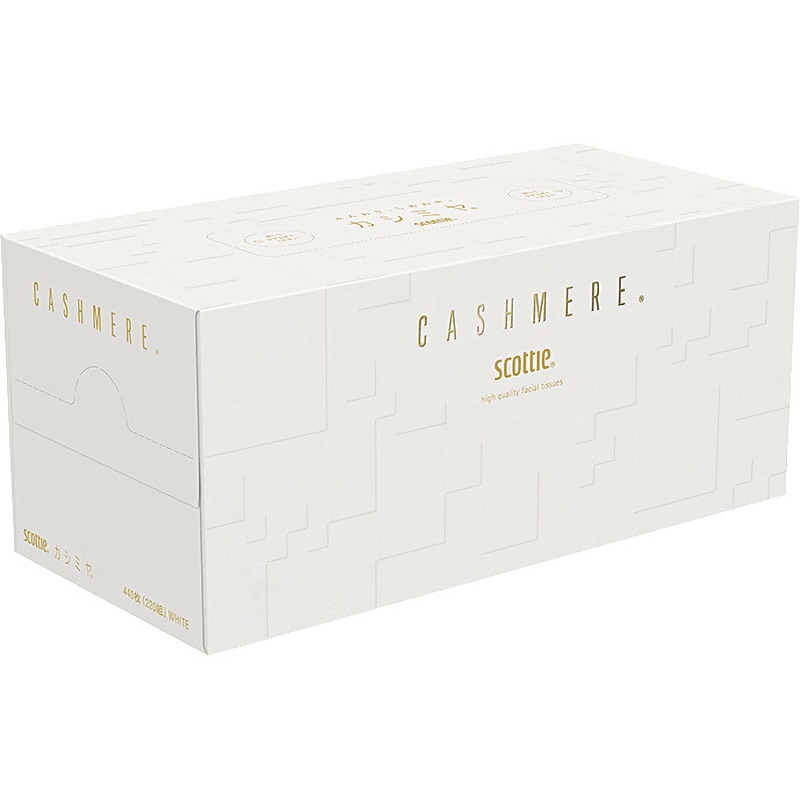 NO.44479 スコッティカシミア 1箱(440枚×100個) 日本製紙クレシア 【通販モノタロウ】