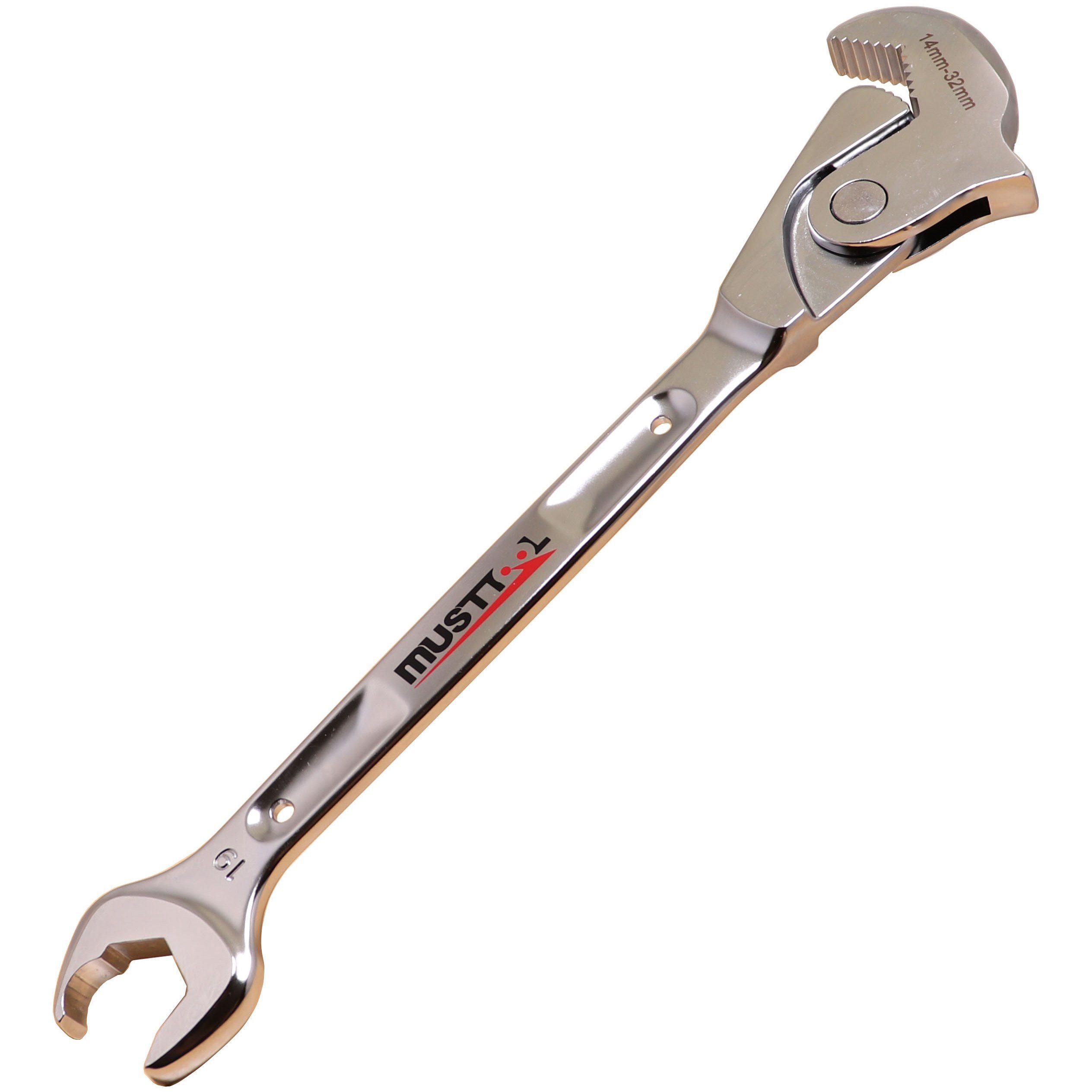 12278 鋼製束レンチ MUST TOOL 二面幅19mm全長275mm - 【通販