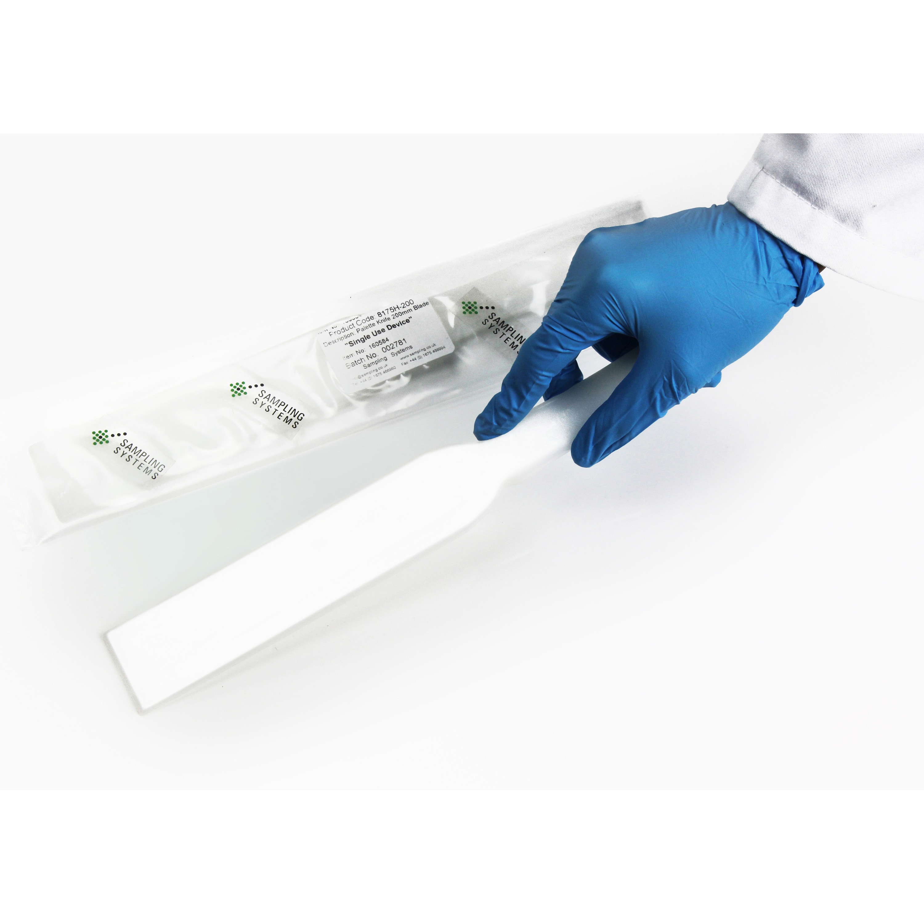 8175H-150S 【滅菌】パレットナイフ(HDPE) サンプリングシステムス(Sampling Systems) 1箱(100個) 8175H-150S 46,788円