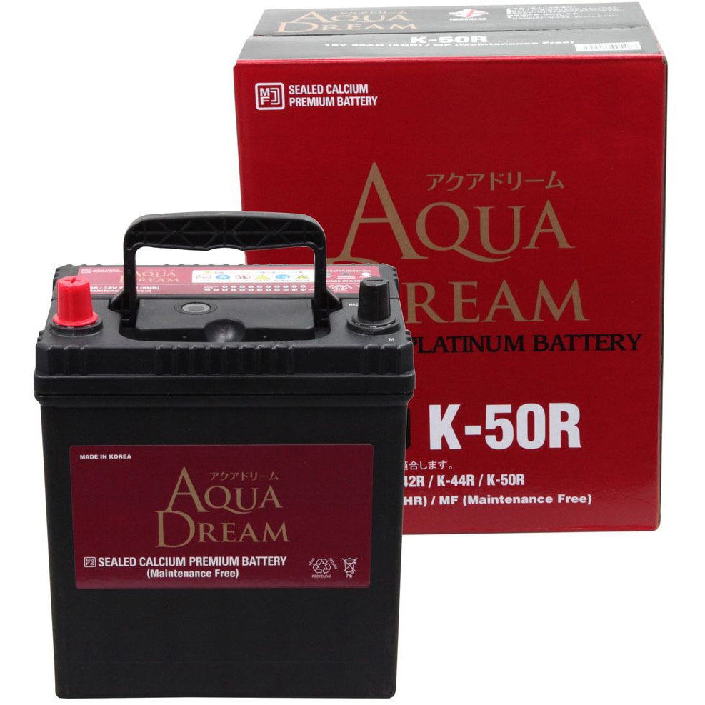 AD-MF K-50R アイドリングストップ車用 PLATINUM CAR BATTERY 1個 AQUA DREAM(アクアドリーム) 【通販モノタロウ】