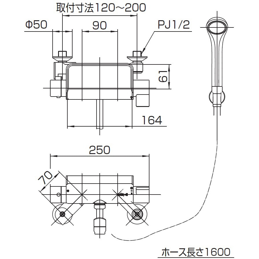 【未使用】展示品 棚付 浴室用 シャワー混合栓 SANEI SK1821D-13 SANEI サーモシャワー混合栓 SK181DC-13 (水栓金具) 価格比較