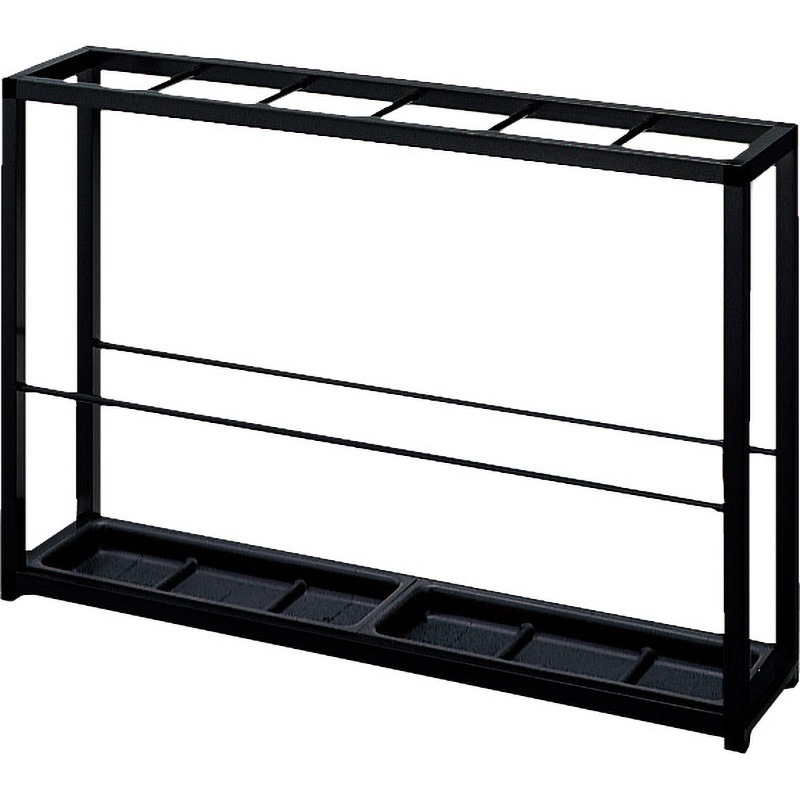 US-45BK スチール傘立て フレームタイプ (配送・組立サービス付き) コクヨ 収納数24本用 高さ500mm幅760mm奥行160mm  US-45BK 22,980円